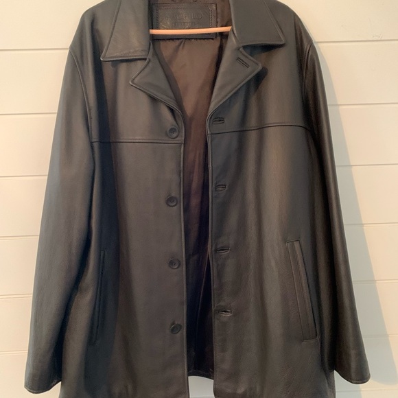 Profilo Classic Leather Jacket - Size L - Picture 6 of 7